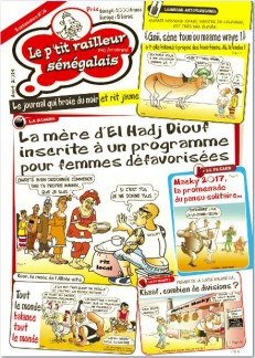 LE PETIT RAILLEUR SÉNÉGALAIS  DANS LES KIOSQUES