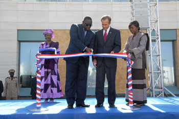 Macky Sall A Inaugure La Nouvelle Chancellerie De L Ambassade Des Etats