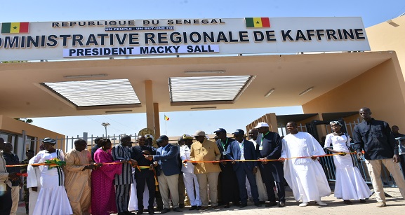 LA PREMIERE SPHERE ADMINISTRATIVE REGIONALE DU SENEGAL INAUGUREE A